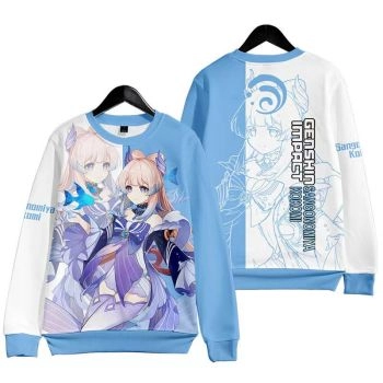 Temperament Genshin Impact Sangonomiya Kokomi Anime Sweatshirt