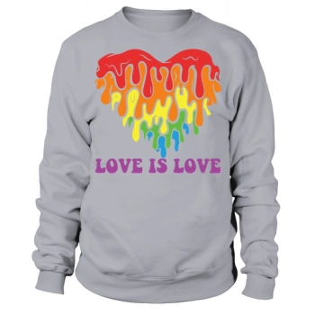 Love Is Love Rainbow Ice Sweatshirt