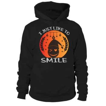 I just want to smile Christmas Hoodies