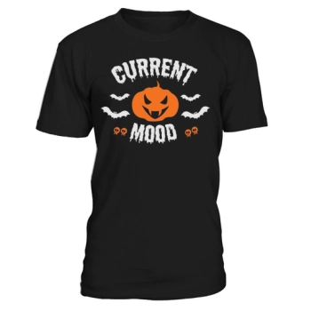 Current Mood Pumpkin Funny Halloween Shirt