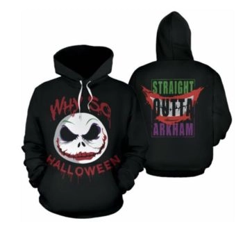 The Nightmare Before Christmas Hoodie &#8211; 3D Print Sweatshirts Jacket