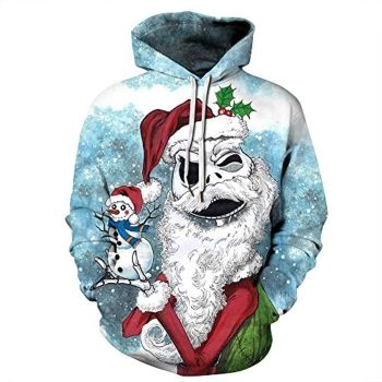 The Nightmare Before Christmas Unisex 3D Print Hoodie