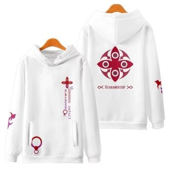 Leisure Genshin Impact Scaramouche Anime Hoodie
