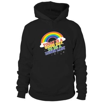 Lunch Lady Back to School Rainbow Hoodies