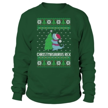 Christmasaurus Ugly Design Sweatshirt