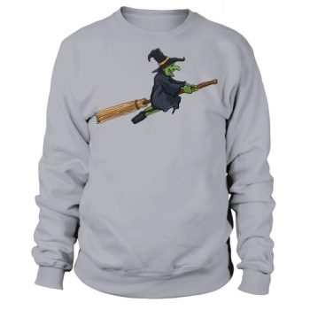 Witch Halloween Spooky Illustration Sweatshirt