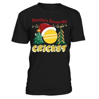 Christmas Sport Santa's Favorite Cricket