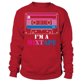 Bisexual Pride Flag Mixtape LGBT Sweatshirt