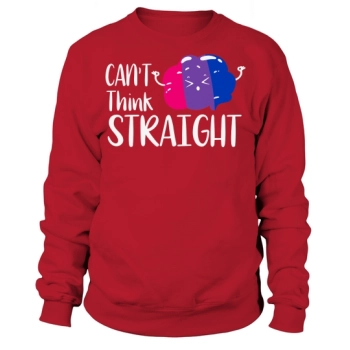 Bisexual Flag Cannot Think Straight Sweatshirt