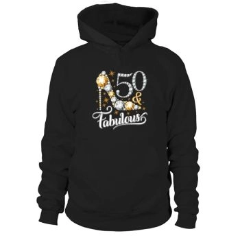 50th Birthday 50 & Fabulous Hoodies
