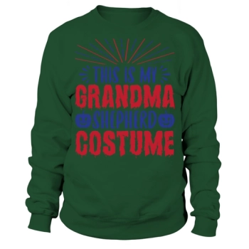 This Is My Grandma Shepherd Costume Sweatshirt