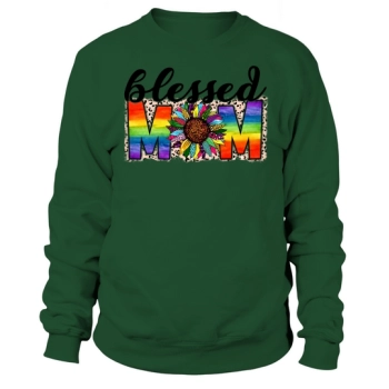 Blessed Mother LGBT Sunflower Sweatshirt