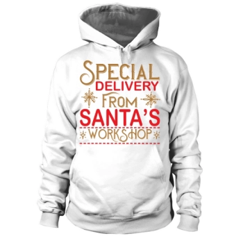 Christmas Special Delivery from Santa's Workshop Hoodies