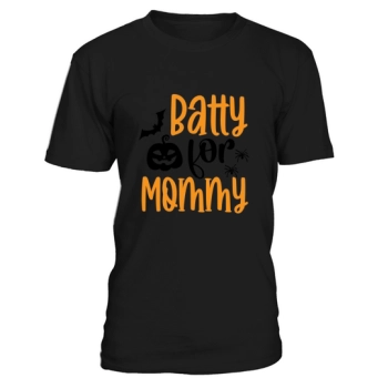 Batty For Mommy Halloween Shirt