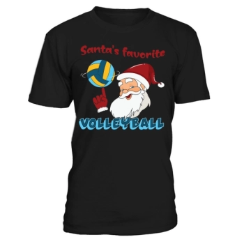 Christmas Sport Santa Favorite Volleyball