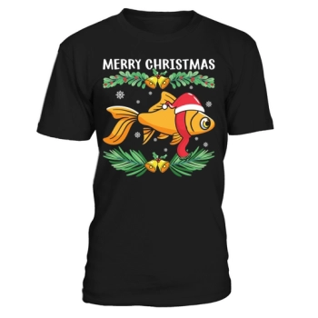 Fish Merry Christmas Goldfish