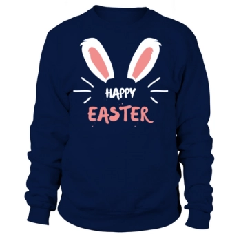 Easter Bunny Eggs Jesus Basket Christ Chick Holida Sweatshirt
