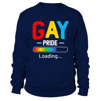 Gay Pride Loading LGBT Sweatshirt