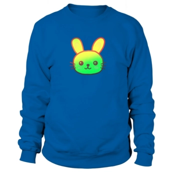 Colourful Easter Bunny for Easter Bunny Sweatshirt