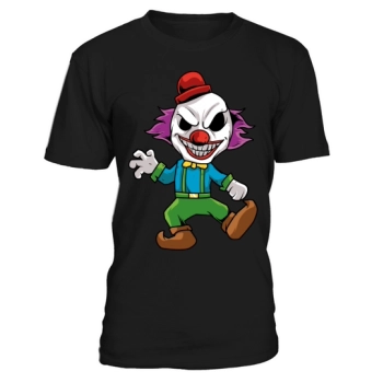 Halloween Cartoon Scary Clown