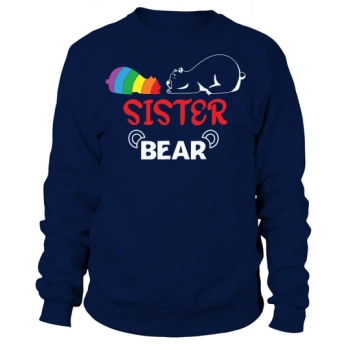 Sister Bear LGBT Rainbow Pride Sweatshirt