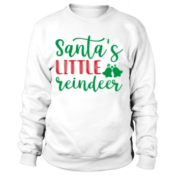 Merry Christmas Santa's Little Reindeer Christmas Sweatshirt