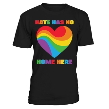 Rainbow Heart Hate Has No Home Here