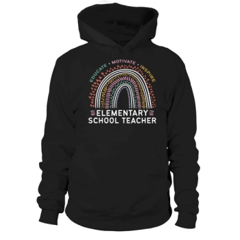 Educate Motivate Inspire Elementary Hoodies
