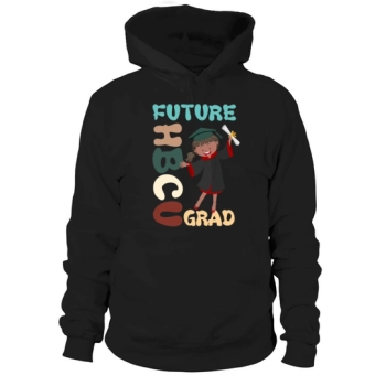 Future HBCU Graduate History Black College Youth Kids Hoodies