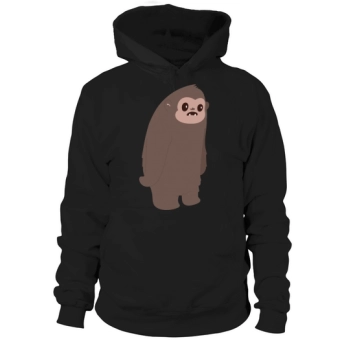 Halloween Bigfoot Cute Clipart Hoodies