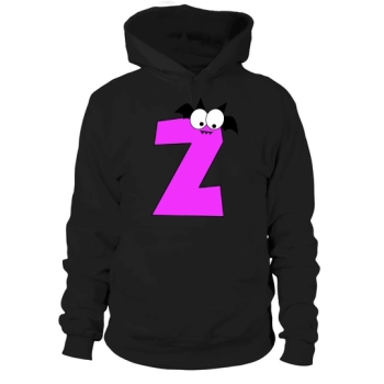 Halloween Alphabet Clipart Z Hoodies