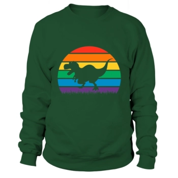 Lgbt Pride Dinosaur Sweatshirt