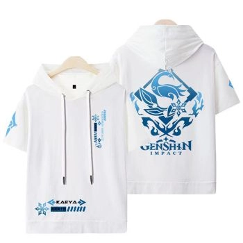 Temperament Genshin Impact Kaeya Hooded Shirt