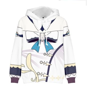 Exquisite Genshin Impact Kaedehara Kazuha Anmie White Hoodie