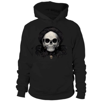 Skull Witch Creepy Halloween Hoodies
