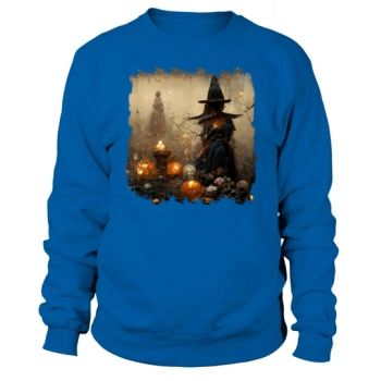 Halloween Night of a Witch Halloween Sweatshirt