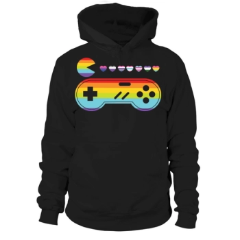 Video Game Funny Gaming LGBT Ally Hoodies