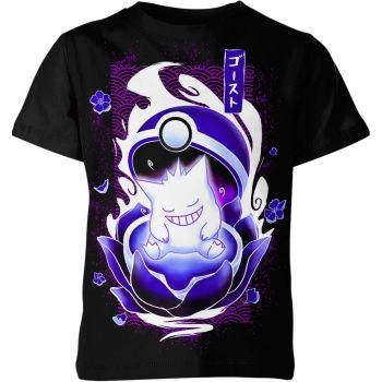 Eternal Night - Gengar Black Pokemon Shirt