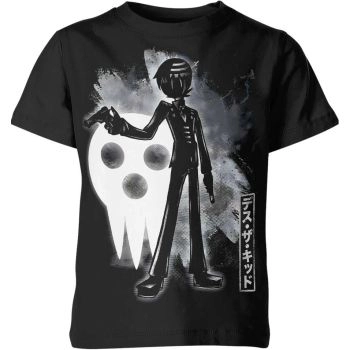 Death The Kid From Soul Eater Shirt - Black