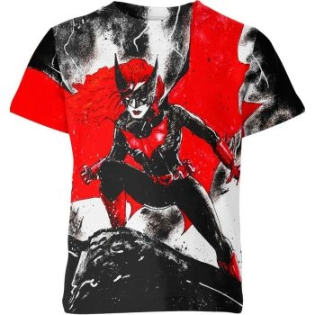 Batwoman T-Shirt - Black - Sleek and Striking Batwoman Shirt