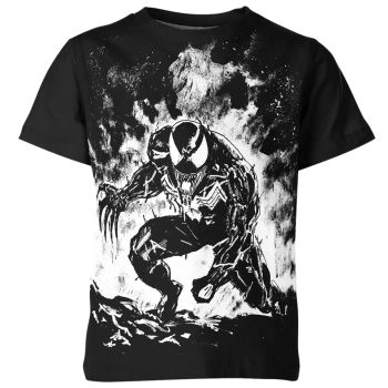 Venomous Laughter: Black Venom Shirt - A Funny And Hilarious Marvel Tee