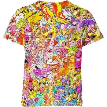 Kanto Adventure - All Kanto Pokemon Shirt
