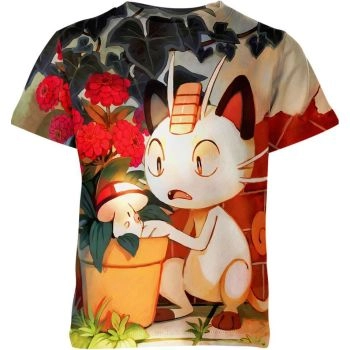 Multicolored Meowth From DQS Shirt