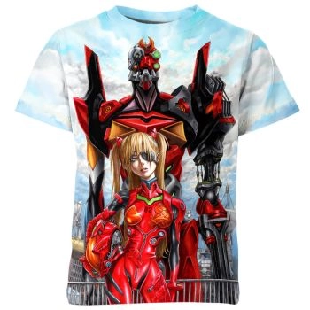 EVA Pilot's Unison - Asuka Langley Soryu From Evangelion Shirt