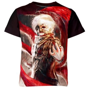 Unyielding Resolve - Katsuki Bakugo From My Hero Academia Shirt in Dark Black