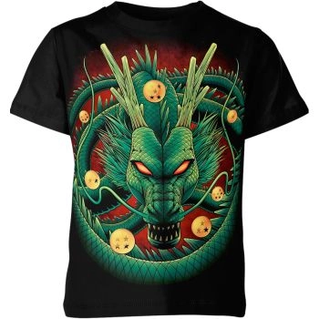 Verdant Celestial Dragon Shenron Dragon Ball Z Shirt