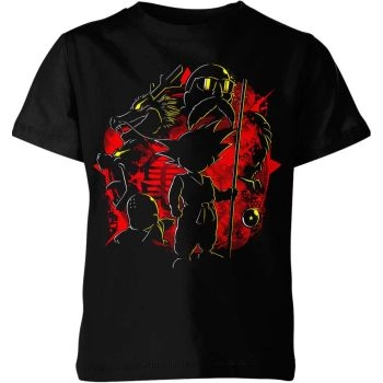 Sleek Black Dragon Ball Z Shirt - High-Quality Power