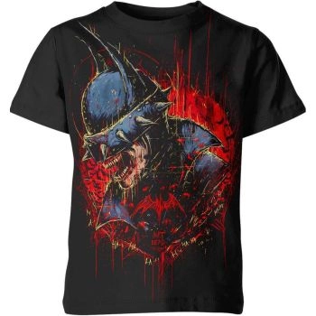 Sinister Grin: The Batman Who Laughs Evil Smile Shirt - A Mysterious Black Tee