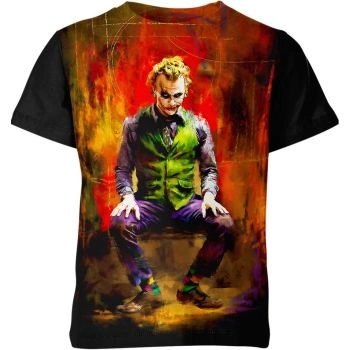 Stylish Joker Why So Serious Shirt - Embrace the Multicolor Mystery