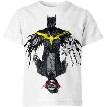 Featuring Iconic Nemesis with the Batman Joker T-Shirt in Purple